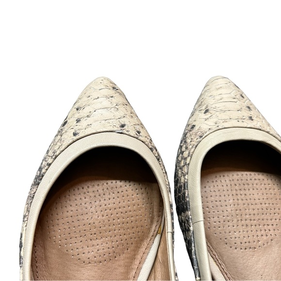 CORSO COMO Julia python pointed toe ballet flats shoe snake leather sz 7.5 EUC - Picture 7 of 7